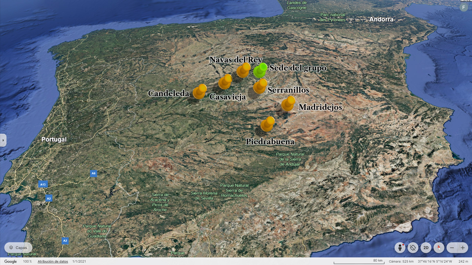 Mapa interactivo